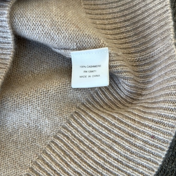 NAKED Cashmere KAIA Crewneck Cashmere Sweater FLAX Oatmeal NakedCashmere - M - Picture 5 of 9